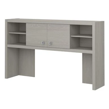 Echo 60W Hutch From Office By Kathy Ireland - Pure White/Modern Gray 17 Echo 60W Hutch From Office By Kathy Ireland - Pure White/Modern Gray - Image 17