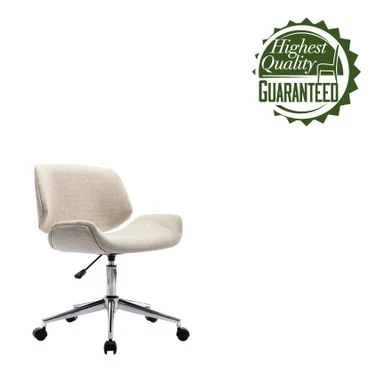 Porthos Home Orli Office Chair, PU Or Fabric Upholstery, Contoured Back/Seat - Black - PU 18 Porthos Home Orli Office Chair, PU Or Fabric Upholstery, Contoured Back/Seat - Black - PU - Image 18