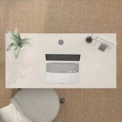 Homestead 48W Writing Desk By Bush Furniture - Driftwood Gray -Felloweis Store 42b37489 1a8c 47b6 bff1 2dde86e8a481