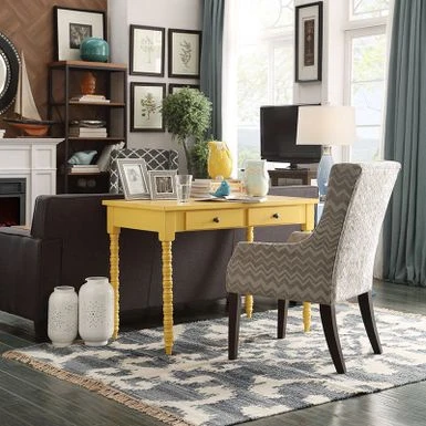 Lyndale 2-Drawer Helix Legs Office Desk By INSPIRE Q Bold - Vulcan Black 12 Lyndale 2-Drawer Helix Legs Office Desk By INSPIRE Q Bold - Vulcan Black - Image 12