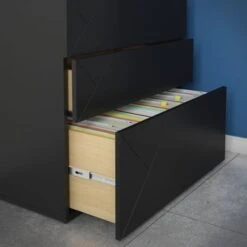 Nexera Atypik 3-Drawer Storage And Filing Cabinet - Black 24 Nexera Atypik 3-Drawer Storage And Filing Cabinet - Black -Felloweis Store 493f5d24 f1d2 421e 917d f76dc5e13e10