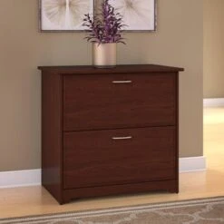 Cabot 2 Drawer Lateral File Cabinet By Bush Furniture - Espresso Oak -Felloweis Store 494e11dc c4d4 4ca9 8e8e 0acbfc961e34