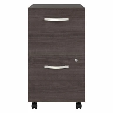 Studio A 2 Drawer Mobile File Cabinet By Bush Business Furniture - Platinum Gray 16 Studio A 2 Drawer Mobile File Cabinet By Bush Business Furniture - Platinum Gray - Image 16