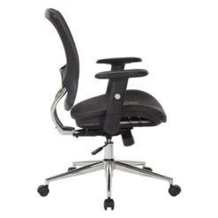 Managers Chair With Mesh Screen Seat And Back And Nylon Base - Chrome Base -Felloweis Store 4af80e30 feef 4ac7 b211 a254950bc962
