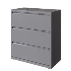 Hirsh 36 In Wide, 3 Drawer, HL8000 Series, Arctic Silver - Grey -Felloweis Store 4be6e4cf 5dd4 40b2 a7ef 7e71bf52ec69
