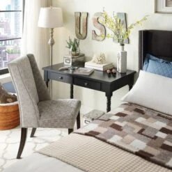 Lyndale 2-Drawer Helix Legs Office Desk By INSPIRE Q Bold - Vulcan Black 30 Lyndale 2-Drawer Helix Legs Office Desk By INSPIRE Q Bold - Vulcan Black -Felloweis Store 4e2a7f68 745b 4646 815b e3ef94bbedef