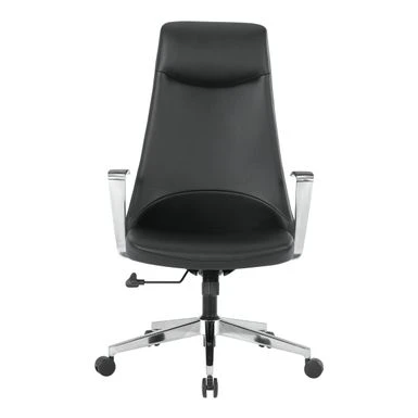 High Back Office Chair With Antimicrobial Fabric - Black 18 High Back Office Chair With Antimicrobial Fabric - Black - Image 18
