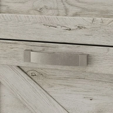 Cottage Grove 2 Drawer Mobile File Cabinet By Bush Furniture - Restored Gray 11 Cottage Grove 2 Drawer Mobile File Cabinet By Bush Furniture - Restored Gray - Image 11