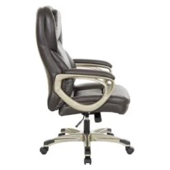 Bonded Leather Executive Office Chair - Espresso -Felloweis Store 537102ce e659 4ce3 a857 a6a0623f205a