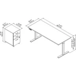 Move 60 Series By 72W Height Adjustable Standing Desk With Storage - Mocha Cherry 26 Move 60 Series By 72W Height Adjustable Standing Desk With Storage - Mocha Cherry -Felloweis Store 53e9e20f 6ef7 417a b985 b14230e530ad