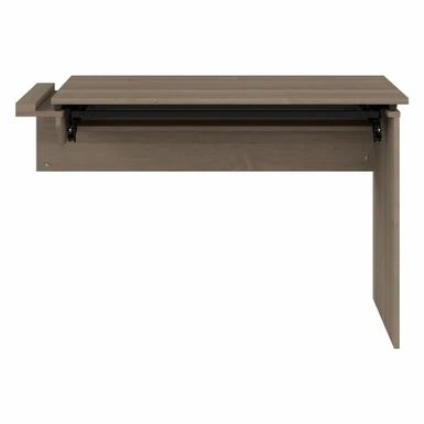 Cabot 3 Position Sit To Stand Desk Return By Bush Furniture - Heather Gray 15 Cabot 3 Position Sit To Stand Desk Return By Bush Furniture - Heather Gray - Image 15