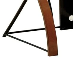 Baden Transitional Style Computer Desk , Oak And Black - Brown -Felloweis Store 548d0f75 44cb 424d ac36 968fb7859c46