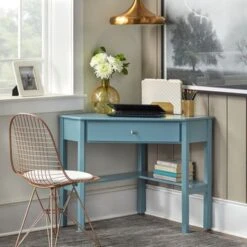 Porch & Den Lincoln Corner Desk - Mint Green -Felloweis Store 555d395e c3a4 4dbe aa74 1606259e8cb8