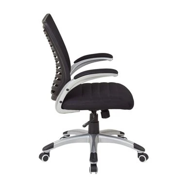 Mesh Seat And Screen Back Office Chair - Black 3 Mesh Seat And Screen Back Office Chair - Black - Image 3