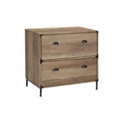 Brunei 2-Drawer Lateral Filing Cabinet - Walnut -Felloweis Store 56099415 031d 4b1d bf8b e74df01726a3