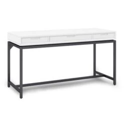 WYNDENHALL Devlin SOLID HARDWOOD Industrial 60 Inch Wide Desk - Walnut Brown 22 WYNDENHALL Devlin SOLID HARDWOOD Industrial 60 Inch Wide Desk - Walnut Brown -Felloweis Store 560e8812 488c 49db 85de 49f6c337c1d6