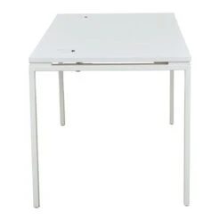 60-inch Writing Desk - White 11 60-inch Writing Desk - White -Felloweis Store 5618ae27 a924 469b ae44 370cedf5d385