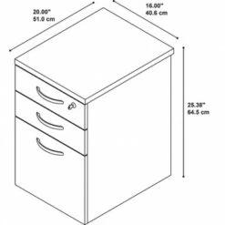 Office In An Hour Mobile File Cabinet By Bush Business Furniture - Hansen Cherry 10 Office In An Hour Mobile File Cabinet By Bush Business Furniture - Hansen Cherry -Felloweis Store 57d26903 8039 4138 b806 22abfcd19393
