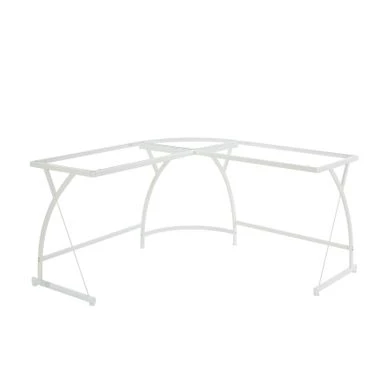 L-Shaped Computer Desk Modern Computer Desk - White 3 L-Shaped Computer Desk Modern Computer Desk - White - Image 3