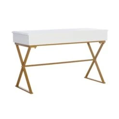 Aleta Campaignn Two Drawer Desk White 17 Aleta Campaignn Two Drawer Desk White -Felloweis Store 583f7dec 986e 41c7 a075 f0cb3fc487ed