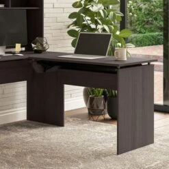 Cabot 3 Position Sit To Stand Desk Return By Bush Furniture - Heather Gray 22 Cabot 3 Position Sit To Stand Desk Return By Bush Furniture - Heather Gray -Felloweis Store 5c9a491c 8401 47da a8f5 625db5c535e8