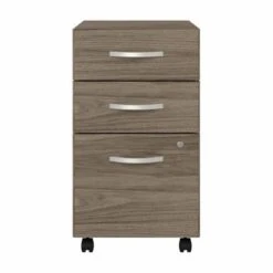 Hybrid 3 Drawer Mobile File Cabinet By Bush Business Furniture - White -Felloweis Store 5ed08393 8900 430e a0d3 a0639046e467