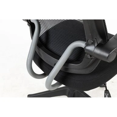 Mid-mesh Task Chair With Flip Up Arms And Tilt Function MAX 105 - Grey 15 Mid-mesh Task Chair With Flip Up Arms And Tilt Function MAX 105 - Grey - Image 15