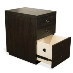 Perspectives Mobile File Cabinet - Mobile - 3 Drawers - Brushed Acacia -Felloweis Store 66447257 1b02 4b48 9e0b 54175739b3ee
