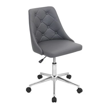 Marche Tufted Office Chair - Grey 1 Marche Tufted Office Chair - Grey