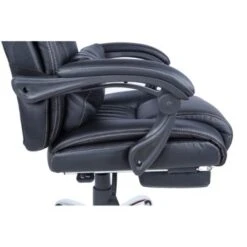 Somette Computer Chair With Extendable Footrest - Black -Felloweis Store 68a4bb55 3203 4492 a647 0223550a093d