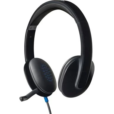 Logitech - H540 Wired On-Ear Headset - Black 1 Logitech - H540 Wired On-Ear Headset - Black