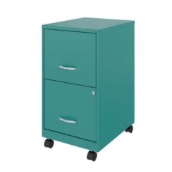 Space Solutions 18" 2 Drawer Mobile Smart Vertical File Cabinet, Teal - Yellow - Letter 21 Space Solutions 18" 2 Drawer Mobile Smart Vertical File Cabinet, Teal - Yellow - Letter -Felloweis Store 6e3b3fd4 a931 4f83 be9c a164342d087e