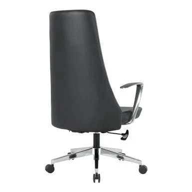High Back Office Chair With Antimicrobial Fabric - Steel 16 High Back Office Chair With Antimicrobial Fabric - Steel - Image 16
