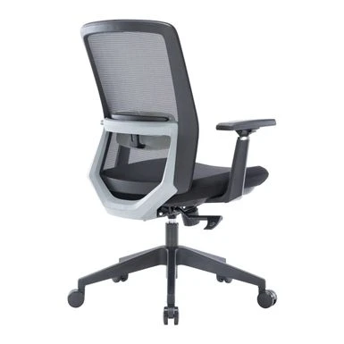 LeisureMod Ingram Modern Office Task Chair With Adjustable Armrests - Red 4 LeisureMod Ingram Modern Office Task Chair With Adjustable Armrests - Red - Image 4