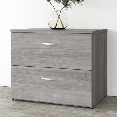 Studio A 2 Drawer Lateral File Cabinet By Bush Business Furniture - Platinum Gray 1 Studio A 2 Drawer Lateral File Cabinet By Bush Business Furniture - Platinum Gray
