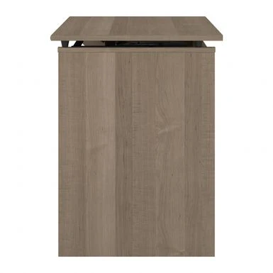 Cabot 3 Position Sit To Stand Desk Return By Bush Furniture - Heather Gray 16 Cabot 3 Position Sit To Stand Desk Return By Bush Furniture - Heather Gray - Image 16