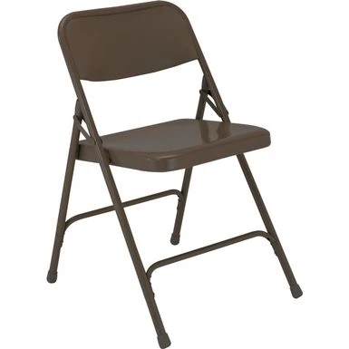 NPS 200 Series Folding Chair Pack Of 24 - Brown 24 Pack 4 NPS 200 Series Folding Chair Pack Of 24 - Brown 24 Pack - Image 4