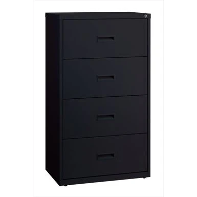 HL1000 Series 30-inch Wide 4-drawer Commercial Lateral File Cabinet - Black 5 HL1000 Series 30-inch Wide 4-drawer Commercial Lateral File Cabinet - Black - Image 5