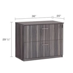 Medina Locking Lateral File With 2 Drawers, Letter And/or Legal - Mocha -Felloweis Store 75d5fd09 c0f8 4330 b19e d7778c948b28