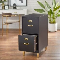 Carson Carrington Erfjord 2-drawer File Cabinet - Charcoal Grey -Felloweis Store 770e1914 60b0 4be9 94aa c6c3e7d615b1