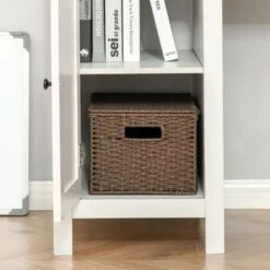 HOMCOM Computer Desk With Cable Management Home Office Workstation With Storage Shelves Drawers Cabinets - Coffee 24 HOMCOM Computer Desk With Cable Management Home Office Workstation With Storage Shelves Drawers Cabinets - Coffee -Felloweis Store 77af3394 9374 4baa 8a03 4994d0f0806c