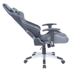 Somette Computer Chair With Recliner - Grey/Black -Felloweis Store 780fcb1b a835 4187 8b4b 571031085a04