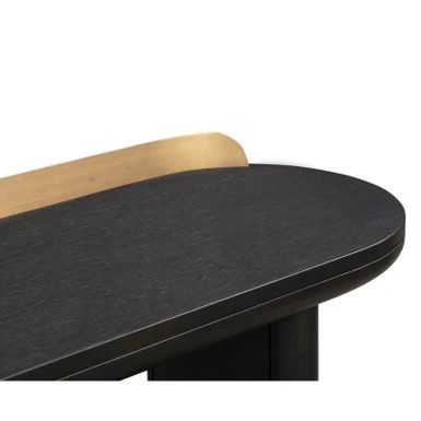 Braden Black Desk/Console Table - Black 8 Braden Black Desk/Console Table - Black - Image 8