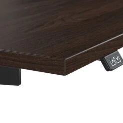 Move 40 Series 48W X 24D Adjustable Desk By Bush Business Furniture - Black Walnut/Cool Gray Metallic -Felloweis Store 7acc7e38 4d0d 416d bbf7 4e685e5665cf