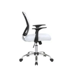 Porthos Home Cyrus Swivel Office Chair, Mesh Back, Adjustable Height - White 23 Porthos Home Cyrus Swivel Office Chair, Mesh Back, Adjustable Height - White -Felloweis Store 7b674278 a1a7 4dc7 8c55 71ffcaa63287