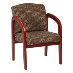 Cherry Finish Wood Visitor Chair - Cocoa