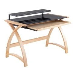 Carson Carrington Bentley Office Desk - Natural Wood & White Frosted Glass 22 Carson Carrington Bentley Office Desk - Natural Wood & White Frosted Glass -Felloweis Store 7dc5d7a0 6a64 42c1 bd03 619ea1cba922