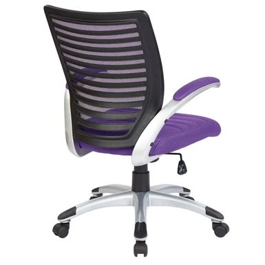 Mesh Seat And Screen Back Office Chair - Black 6 Mesh Seat And Screen Back Office Chair - Black - Image 6