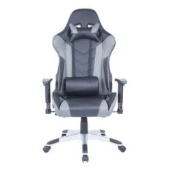 Somette Computer Chair With Recliner - Grey/Black -Felloweis Store 8010852a f687 42ef 9870 c971fba9a37a