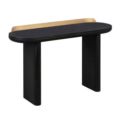 Braden Black Desk/Console Table - Black 4 Braden Black Desk/Console Table - Black - Image 4